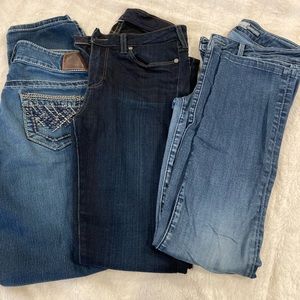 Bundle of jeans ( Paige, Level 99, Maurice)
